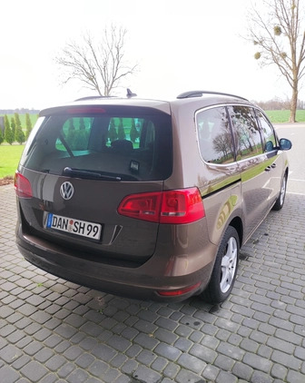 Volkswagen Sharan cena 42899 przebieg: 235200, rok produkcji 2012 z Grodków małe 211